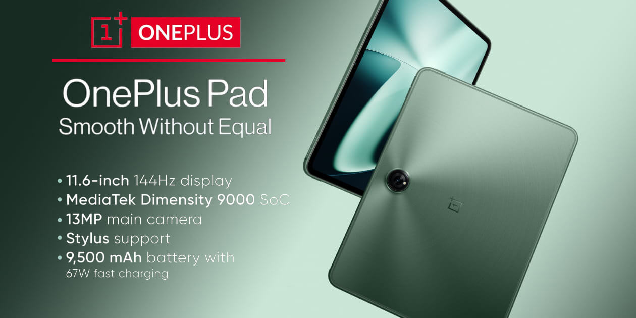 OnePlus has begun accepting pre-orders for the OnePlus Pad in the US, Europe, and UK markets yesterday, offering early grabber deals to interested buyers.